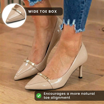 Classic Orthopedic Heels with Timeless Style