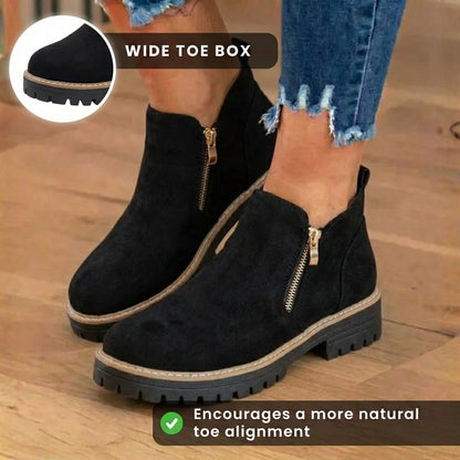 Classic Orthopedic Boots with Timeless Style