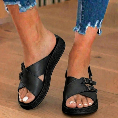 Classic Orthopedic Sandals with Timeless Style