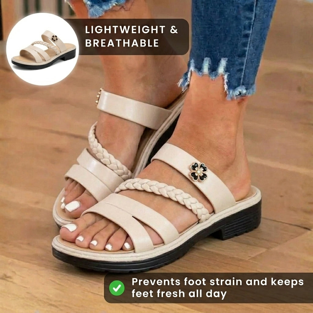 Classic Orthopedic Slippers with Timeless Style