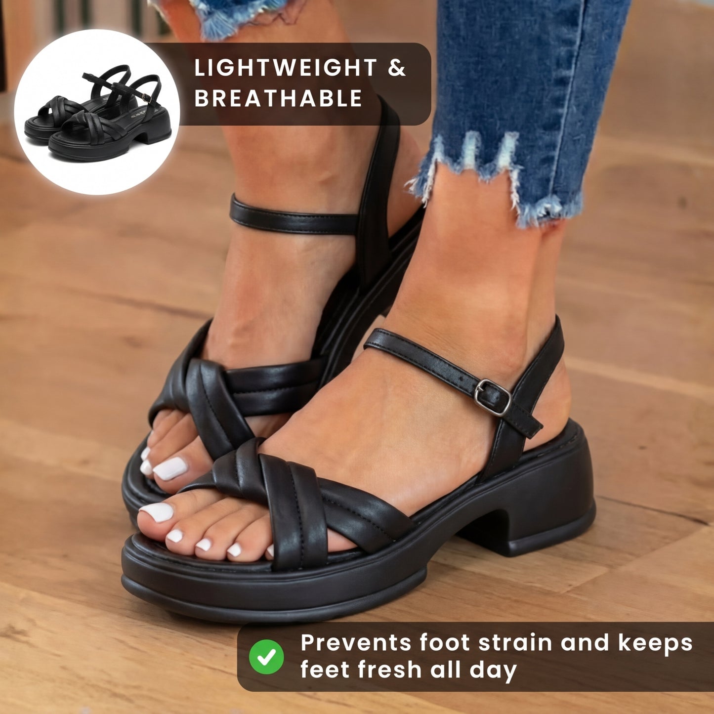 Elegant Orthopedic Sandals for Every Step