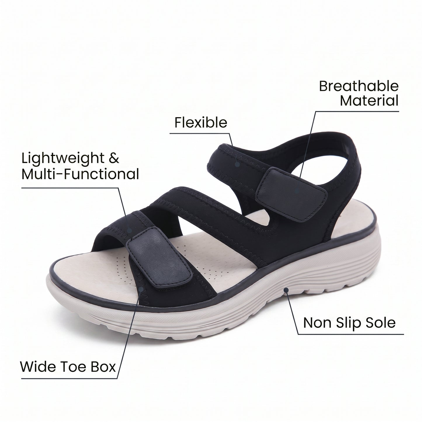 Elegant Orthopedic Sandals for Every Step