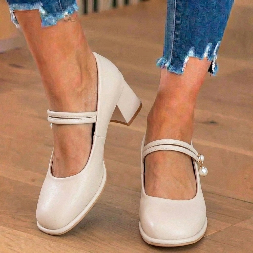 Chic Orthopedic Heels with Unique Design