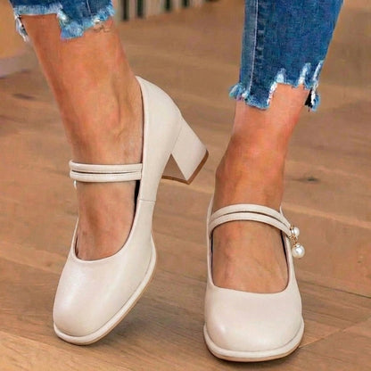 Chic Orthopedic Heels with Unique Design