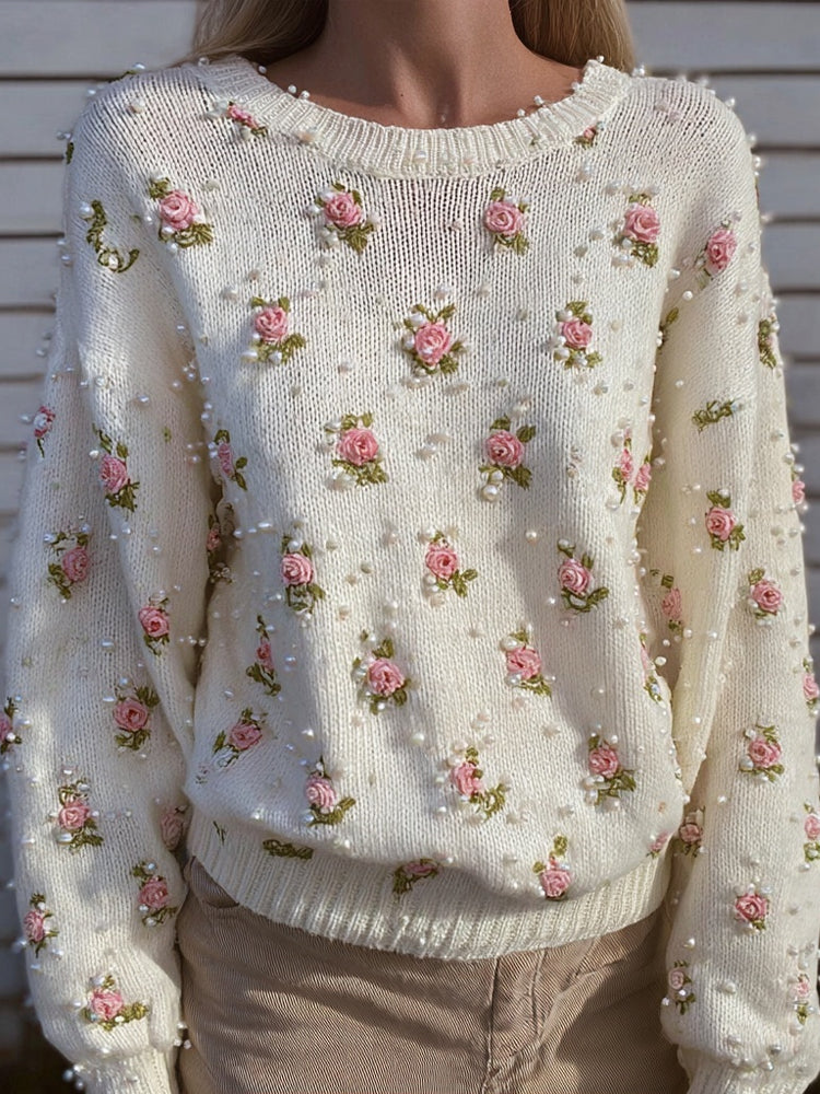 Classic Vintage Sweater with a Flattering Fit