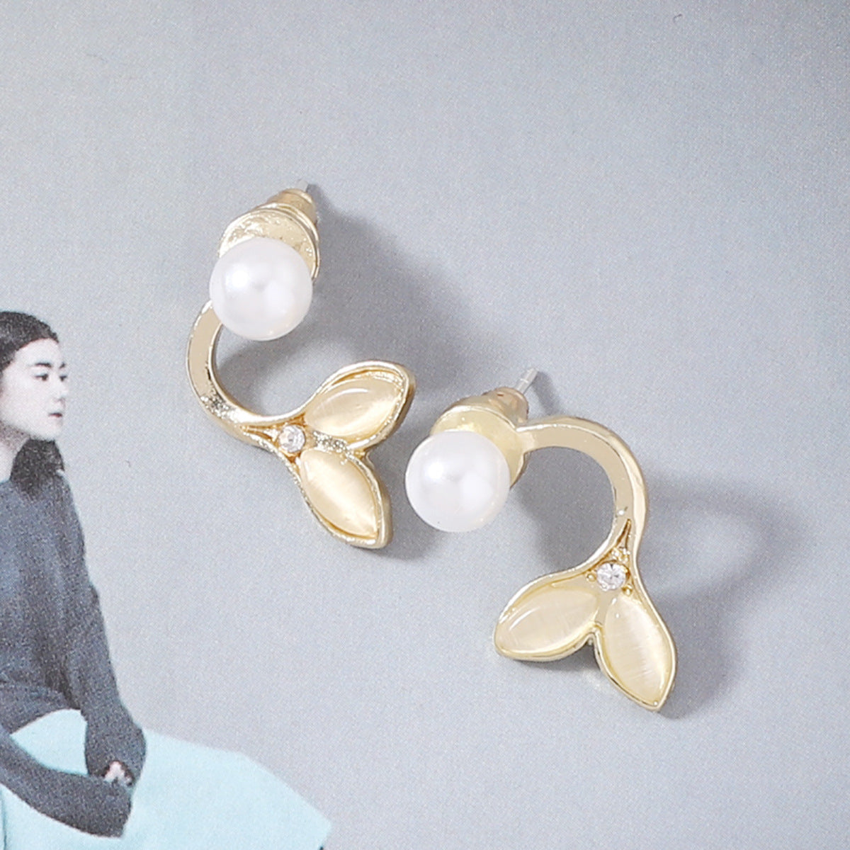 Czarujący Perłowy Kolczyk na każdą okazję