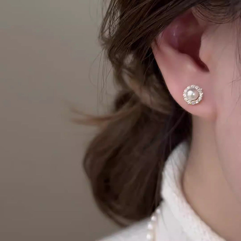 Czarujący Perłowy Kolczyk na każdą okazję