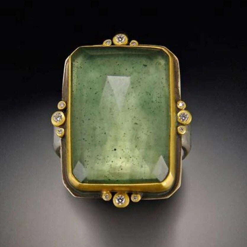 Ręcznie robiony vintage Pierścionek