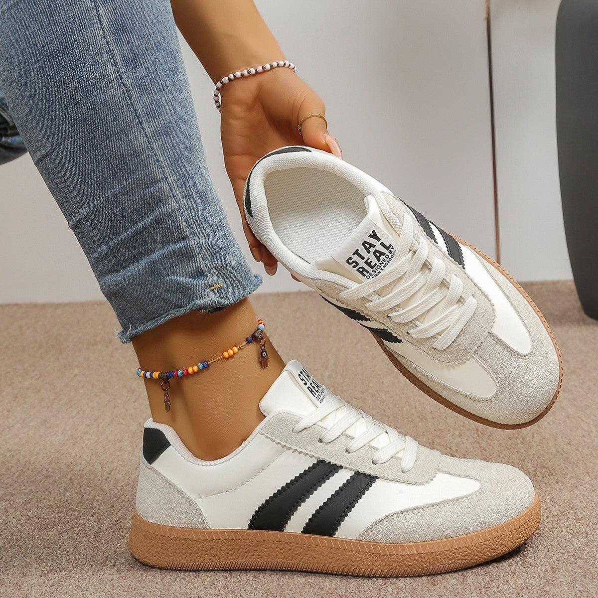 Elegantly Styled Sneakers for Everyday Wear