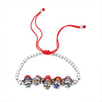 Czarujący Srebrny Bransoletka na każdą okazję