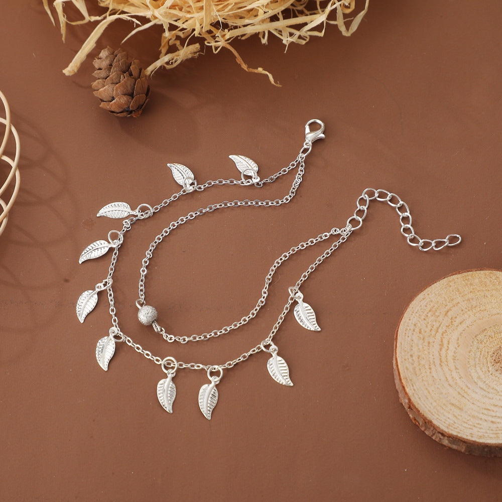 Czarujący Perłowy Bransoletka na kostkę na każdą okazję