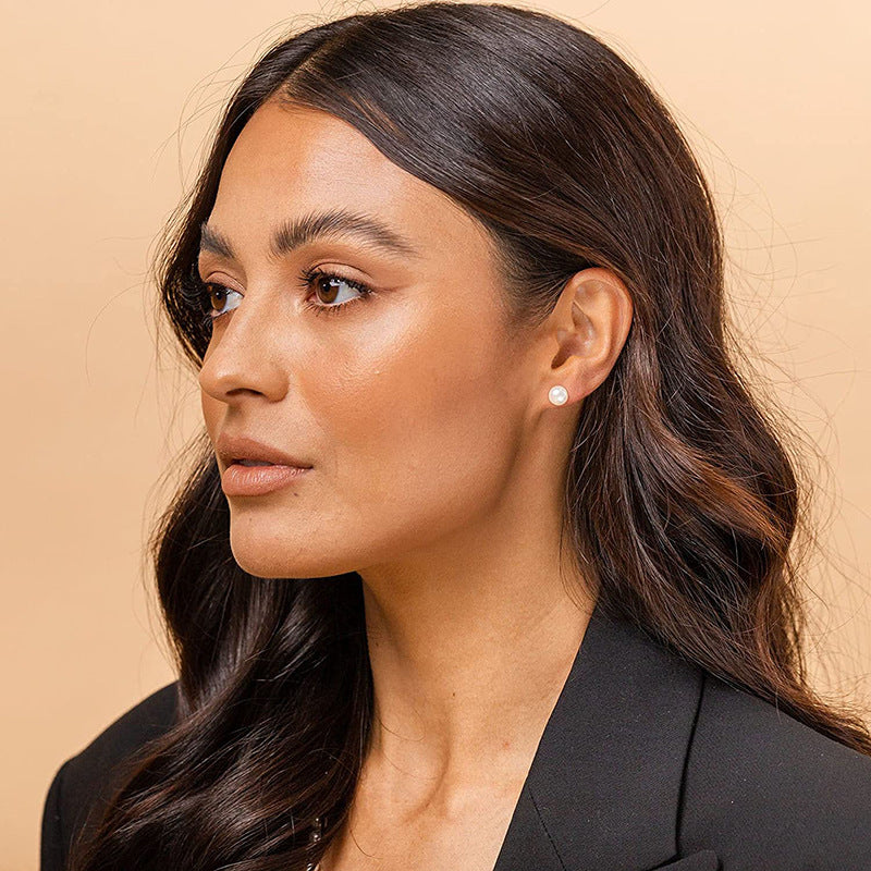 Czarujący Perłowy Kolczyk na każdą okazję