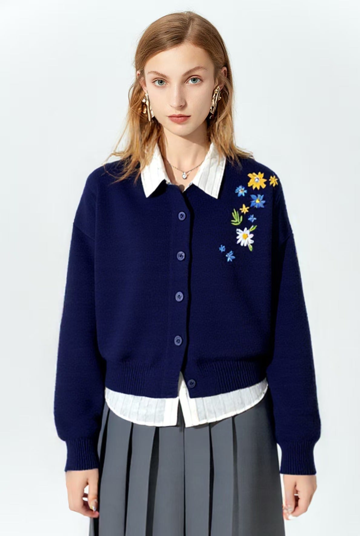 Gracefully Designed Cardigan