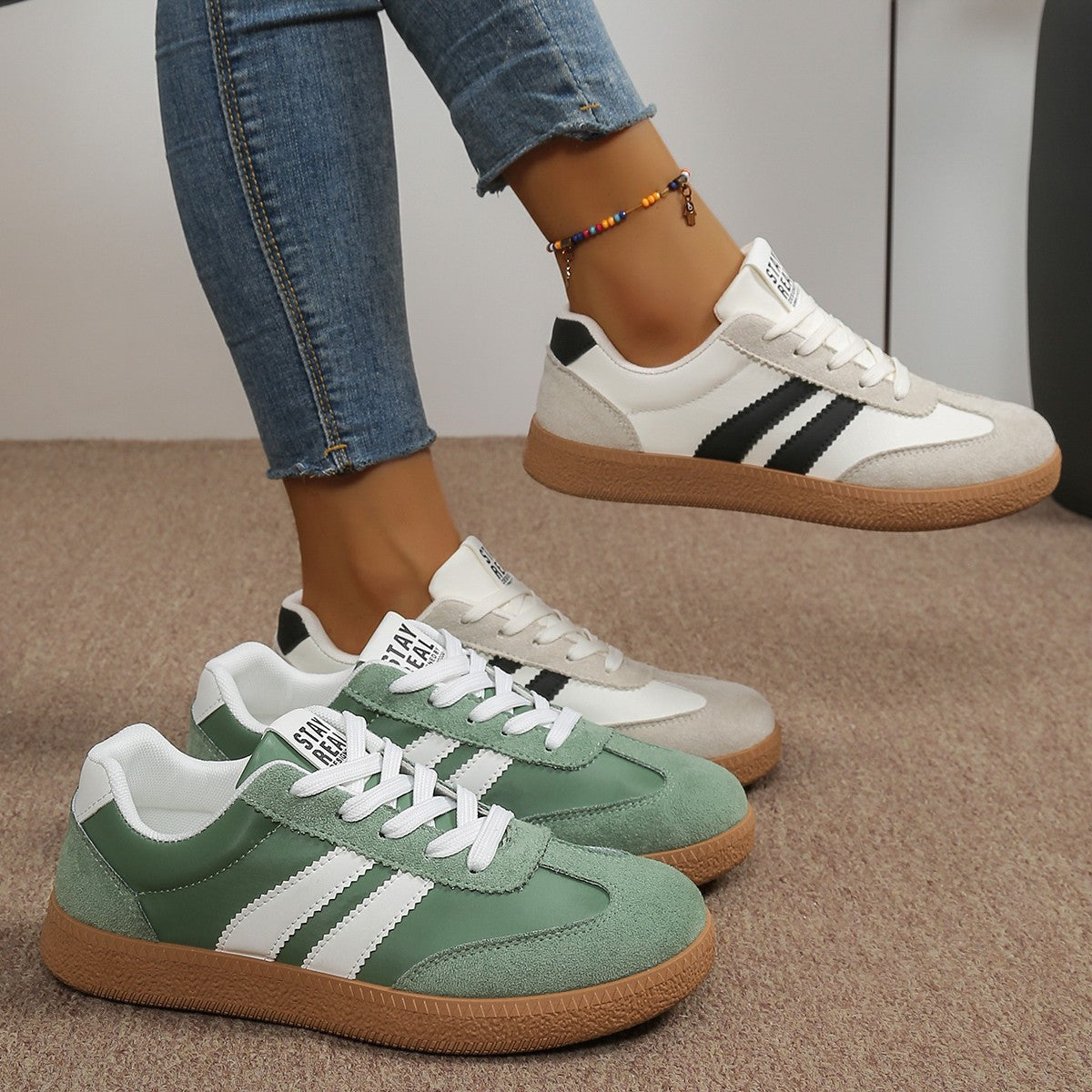 Elegantly Styled Sneakers for Everyday Wear
