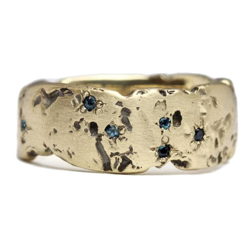 Delikatny rzemieślniczy Pierścionek