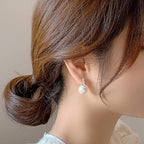 Czarujący Perłowy Kolczyk na każdą okazję