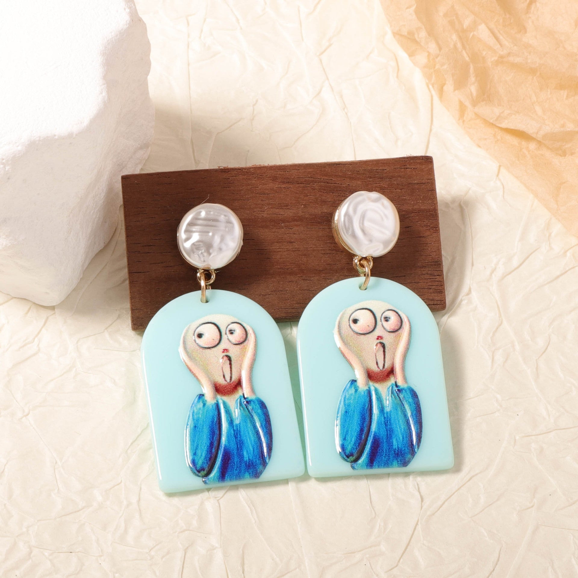 Czarujący Perłowy Kolczyk na każdą okazję