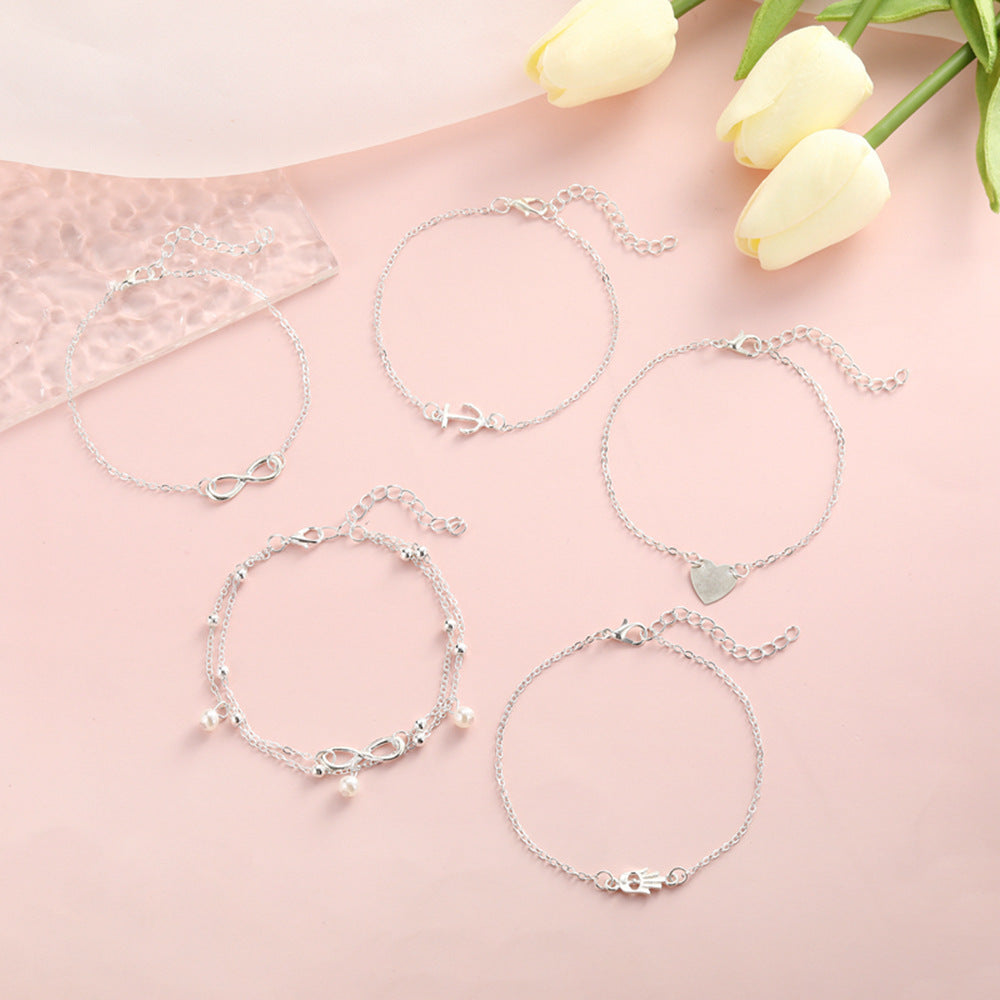 Czarujący Perłowy Bransoletka na każdą okazję