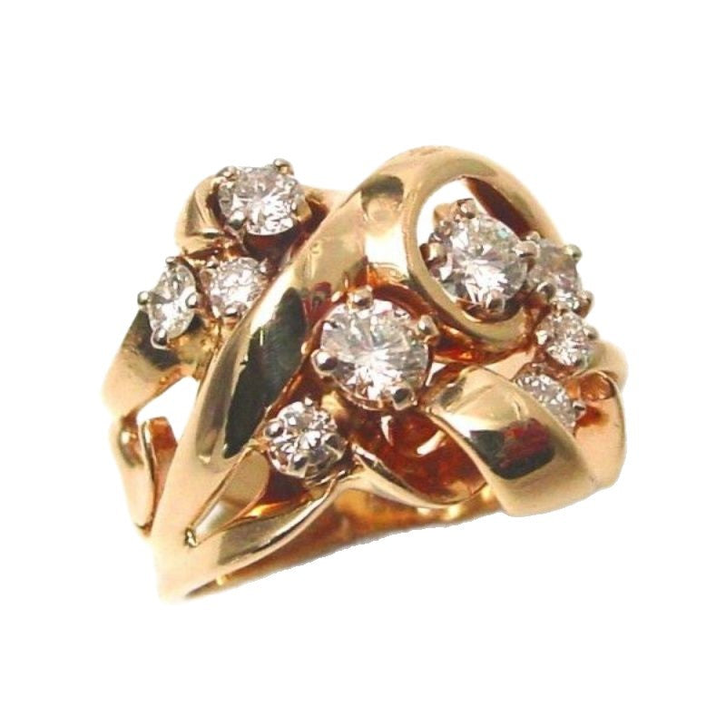 Romantyczny Złoty Pierścionek na wyjątkowe chwile