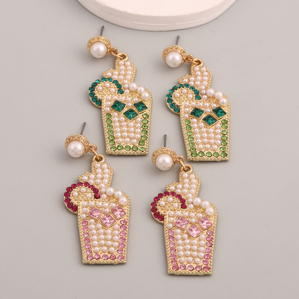 Czarujący Perłowy Kolczyk na każdą okazję