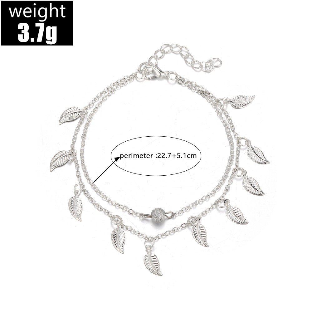 Czarujący Perłowy Bransoletka na kostkę na każdą okazję