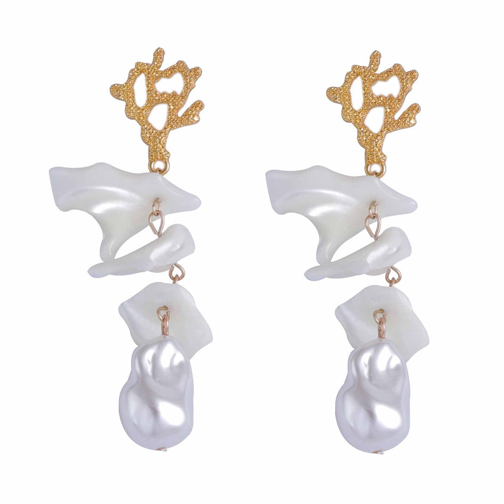 Czarujący Perłowy Kolczyk na każdą okazję