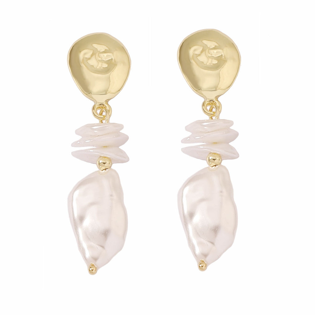 Czarujący Perłowy Kolczyk na każdą okazję