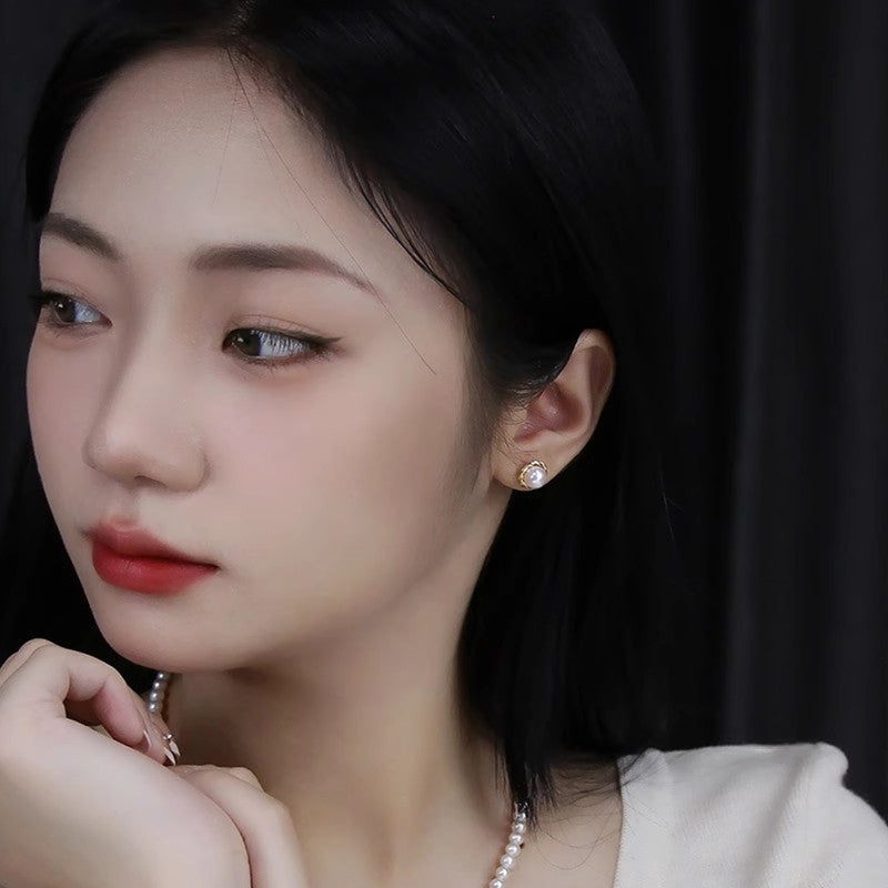 Czarujący Perłowy Kolczyk na każdą okazję