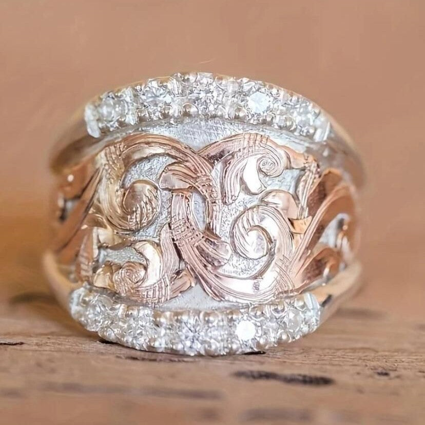 Piękny Pierścionek w unikalnym stylu