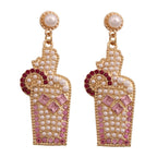 Czarujący Perłowy Kolczyk na każdą okazję