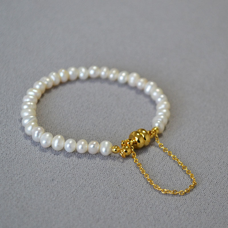 Czarujący Perłowy Bransoletka na każdą okazję
