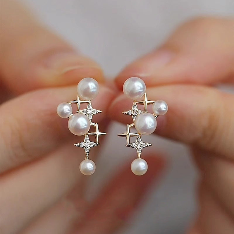 Czarujący Perłowy Kolczyk na każdą okazję