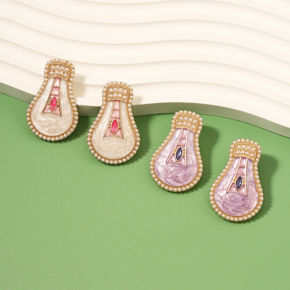 Czarujący Perłowy Kolczyk na każdą okazję