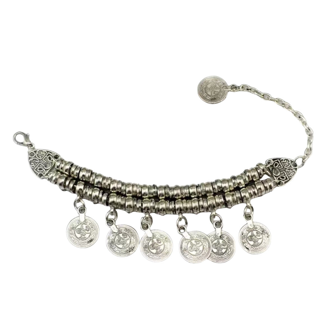 A Must-Have - Ręcznie robiony vintage Złoty Bransoletka