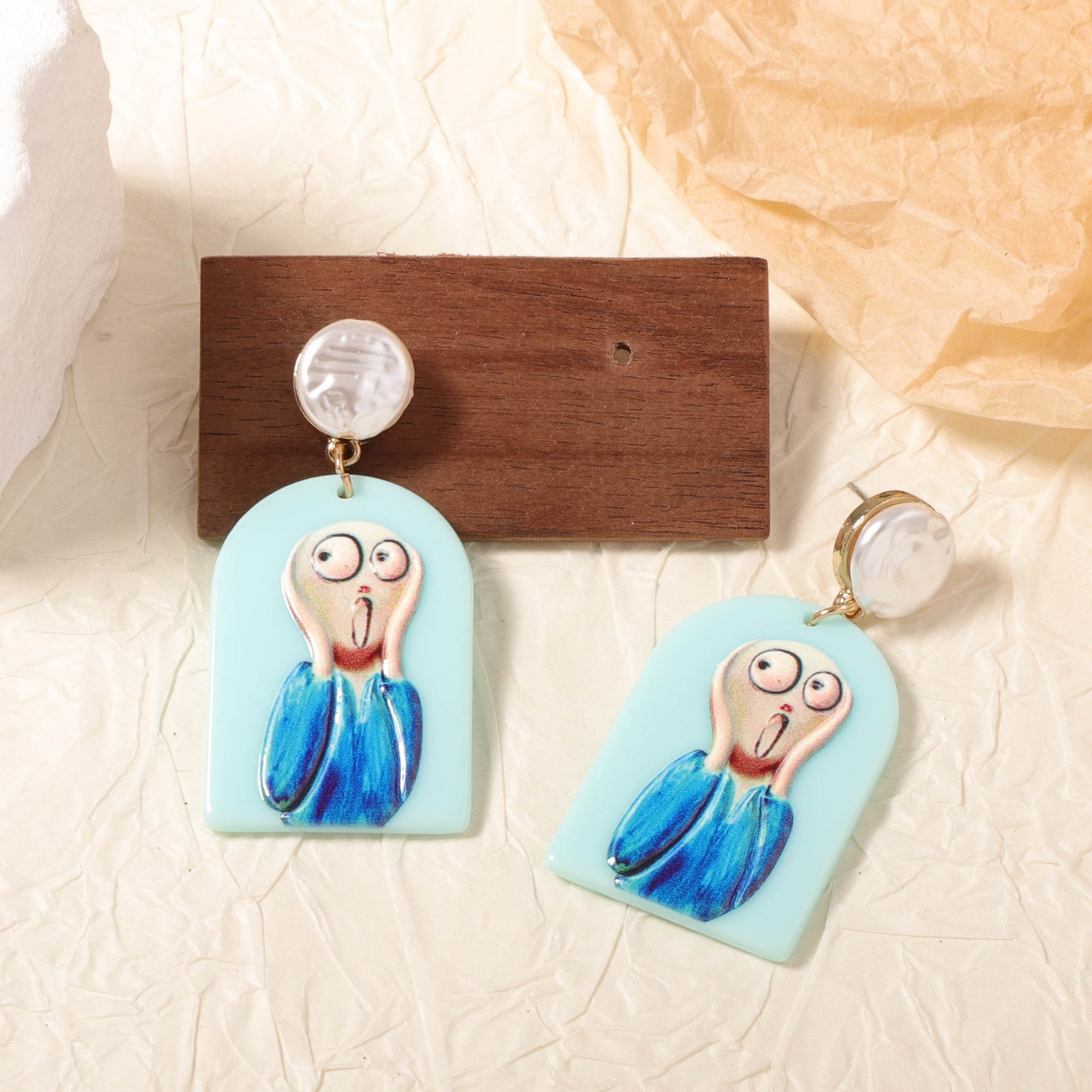 Czarujący Perłowy Kolczyk na każdą okazję