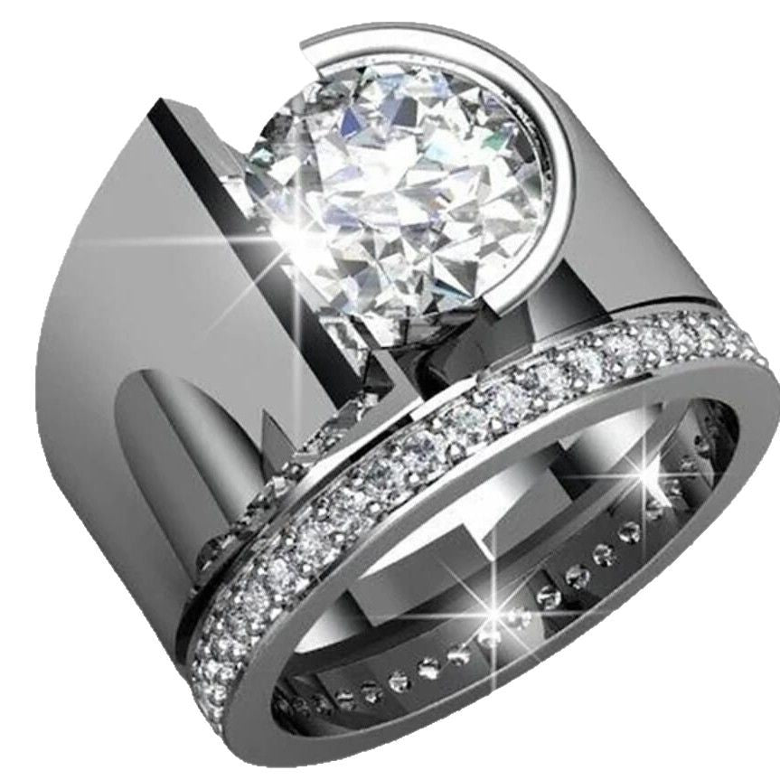 Delikatny rzemieślniczy Pierścionek