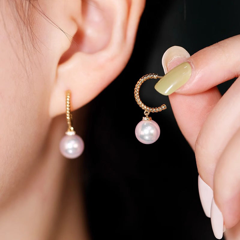 Czarujący Perłowy Kolczyk na każdą okazję