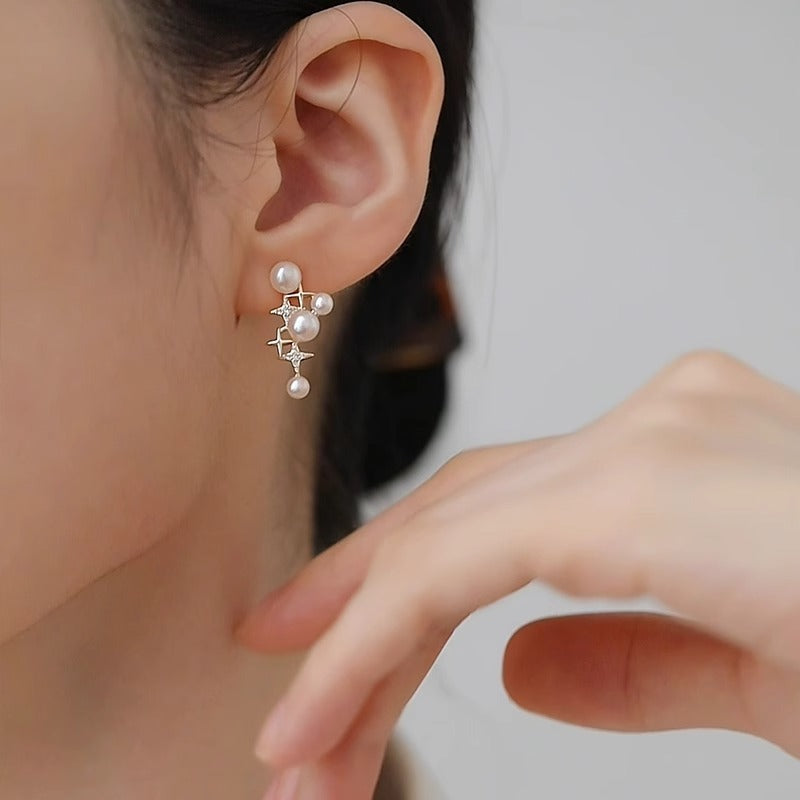 Czarujący Perłowy Kolczyk na każdą okazję