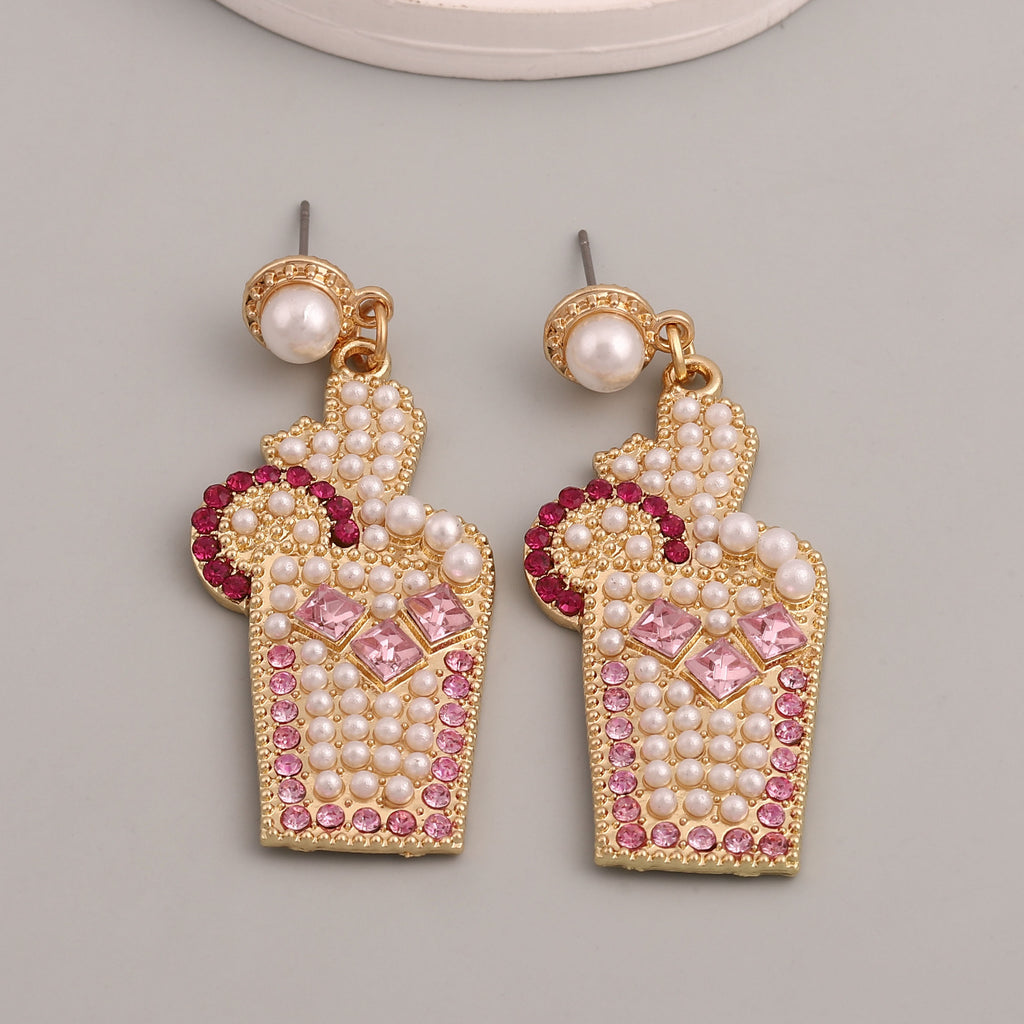 Czarujący Perłowy Kolczyk na każdą okazję