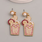 Czarujący Perłowy Kolczyk na każdą okazję