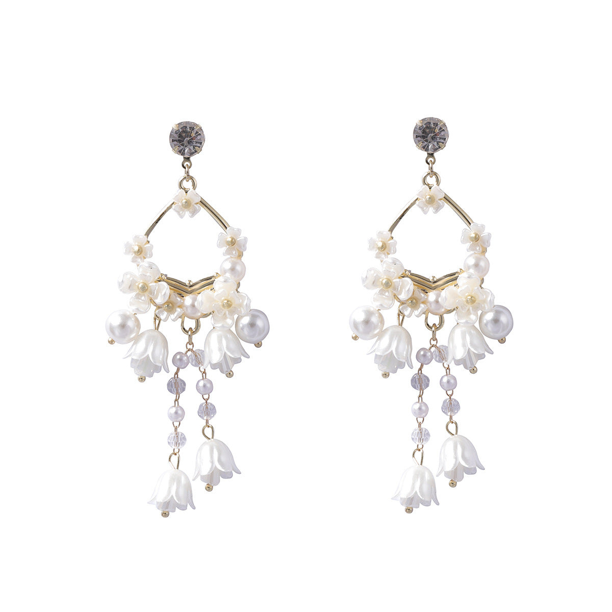 Czarujący Perłowy Kolczyk na każdą okazję