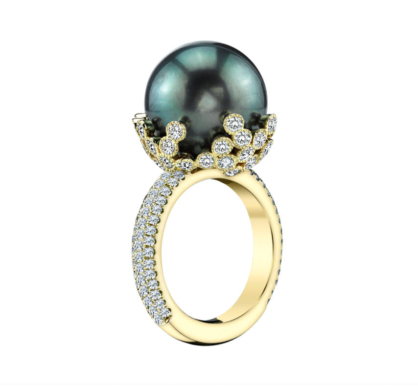 Czarujący Perłowy Pierścionek na każdą okazję