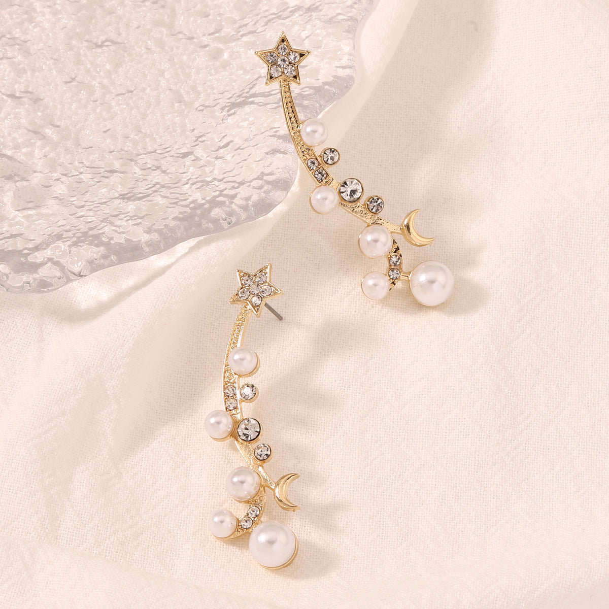 Czarujący Perłowy Kolczyk na każdą okazję