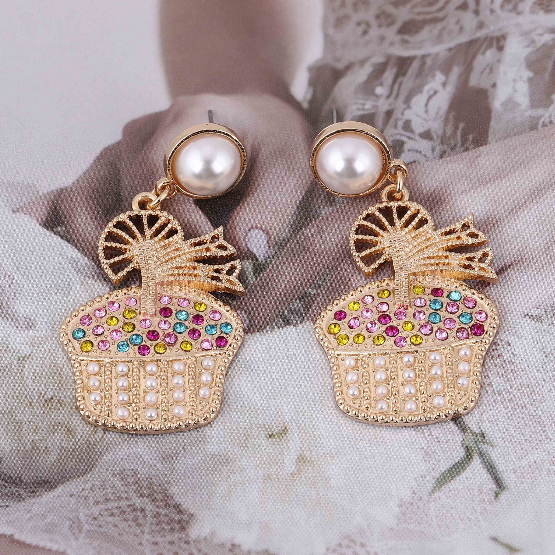 Czarujący Perłowy Kolczyk na każdą okazję