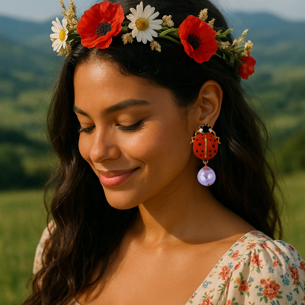 Czarujący Perłowy Kolczyk na każdą okazję