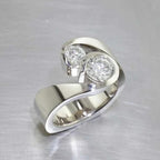 Elegancki Srebrny Pierścionek na każdą okazję