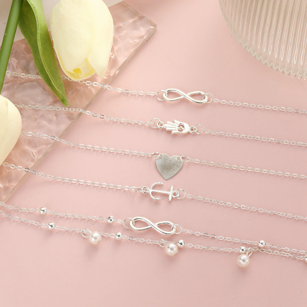 Czarujący Perłowy Bransoletka na każdą okazję