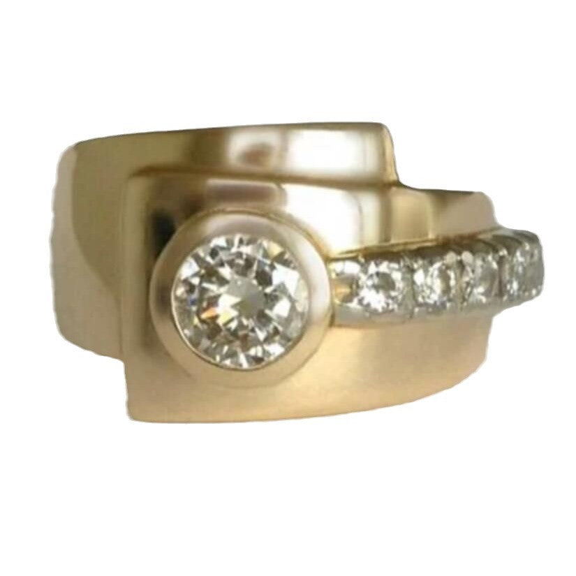 Elegancki Złoty Pierścionek na każdą okazję