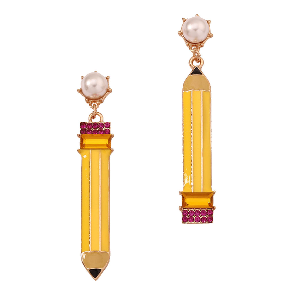 Czarujący Perłowy Kolczyk na każdą okazję