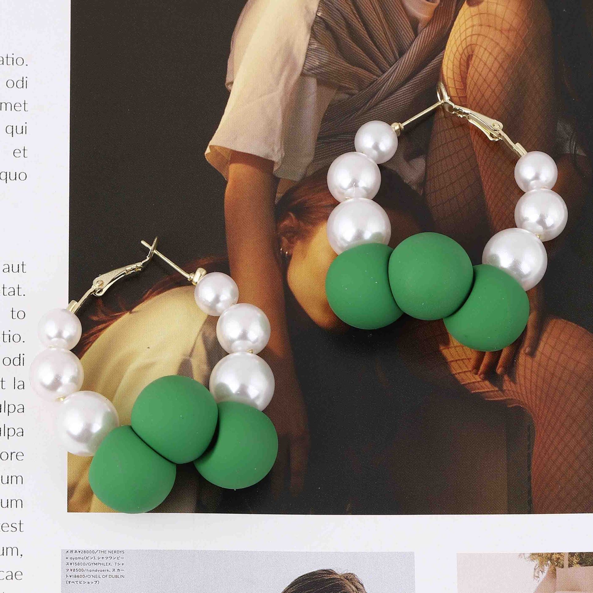 Czarujący Perłowy Kolczyk na każdą okazję